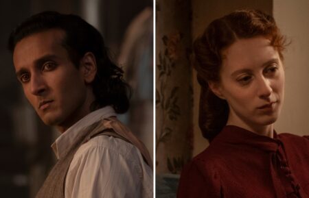 Assad Zaman as Armand, Roxane Duran as Madeleine in 'Interview With the Vampire' Season 2 Episode 6