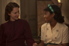 Roxane Duran as Madeleine and Delainey Hayles as Claudia in 'Interview With the Vampire' Season 2 Episode 6