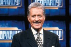 Alex Trebek on 'Jeopardy!' in 2000