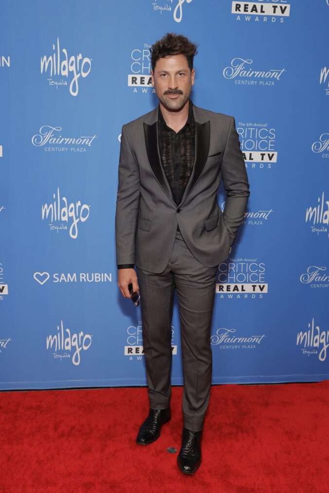 Maksim Chmerkovskiy at the 2024 Critics Choice Real TV Awards