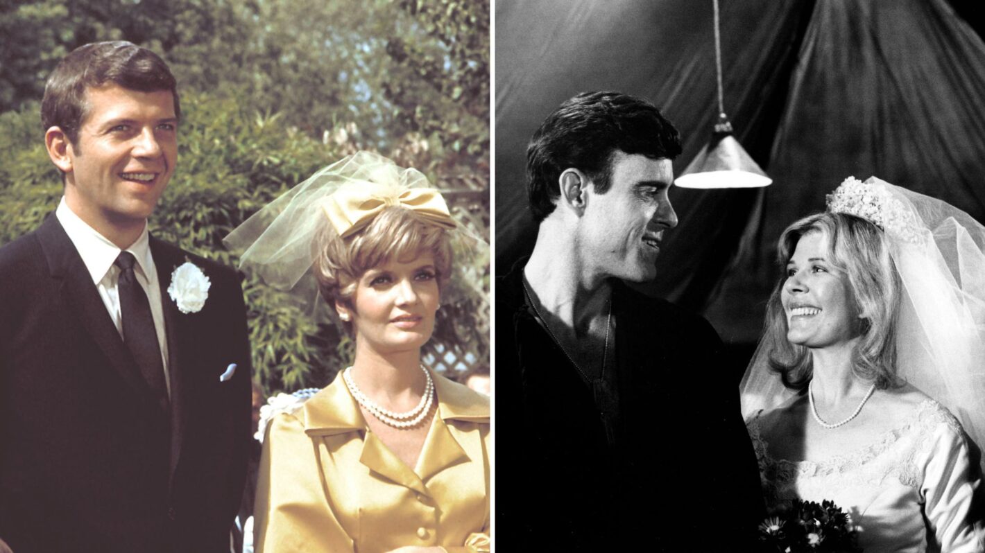 Robert Reed and Florence Henderson in 'The Brady Bunch'; Beeson Carroll ...