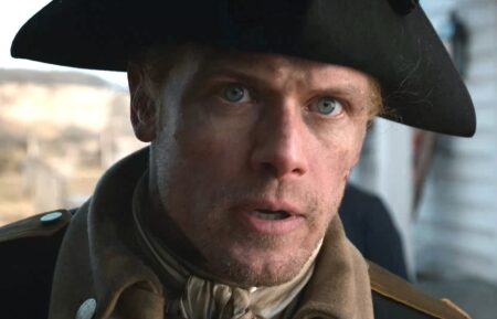 Sam Heughan as Jamie Fraser in 'Outlander'