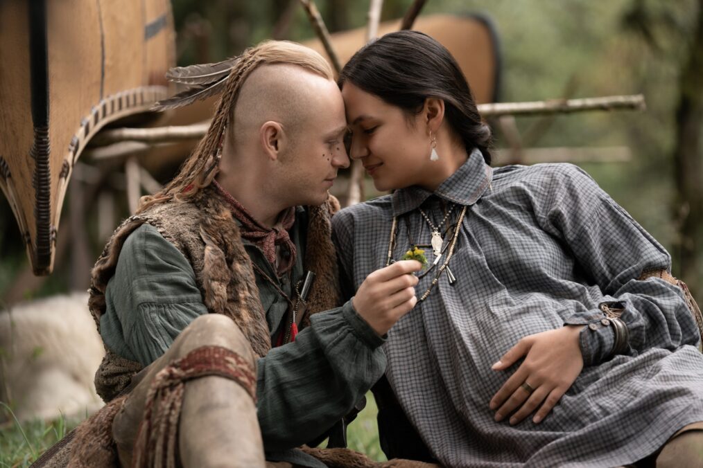 John Bell and Morgan Holmstrom in 'Outlander' Season 6
