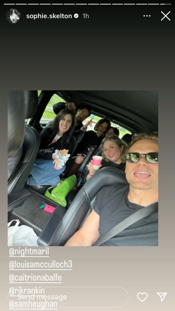 The cast of 'Outlander' attend the Eras Tour