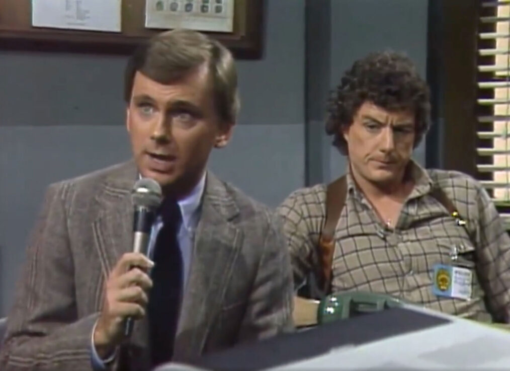 Pat Sajak with Wayne Northrop on 'Days of Our Lives'