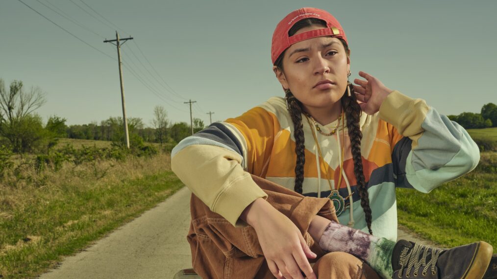 Paulina Alexis as Willie Jack in 'Reservation Dogs' Season 3