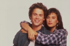 Rob Lowe and Demi Moore in 'About Last Night'