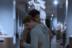 Taylor Zakhar Perez and Nicholas Galitzine in 'Red, White & Royal Blue'
