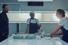 Ebon Moss-Bachrach, Ayo Edebiri, and Jeremy Allen White in 'The Bear' Season 3