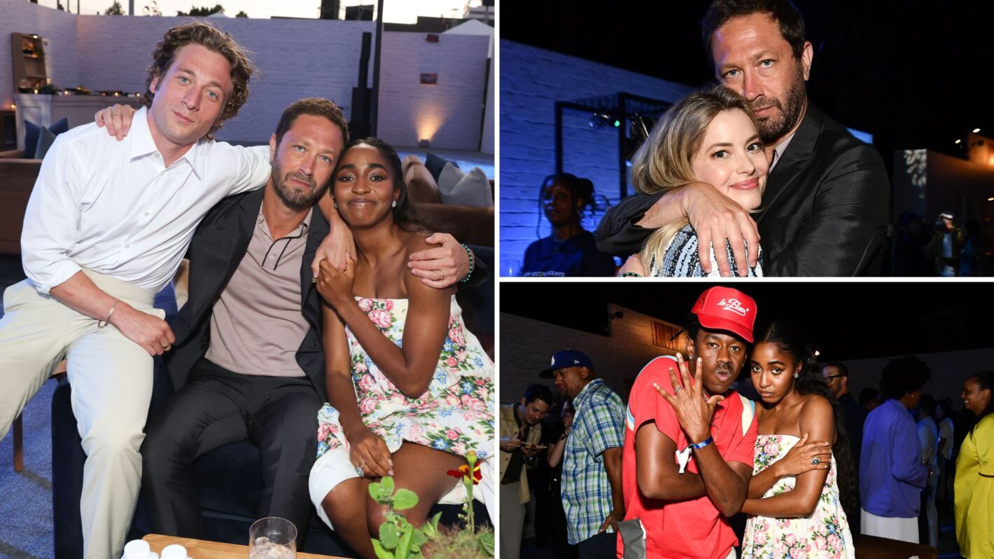 Jeremy Allen White, Ebon Moss-Bachrach, Ayo Edebiri, Gillian Jacobs, and Tyler, the Creator at 'The Bear' Season 3 premiere