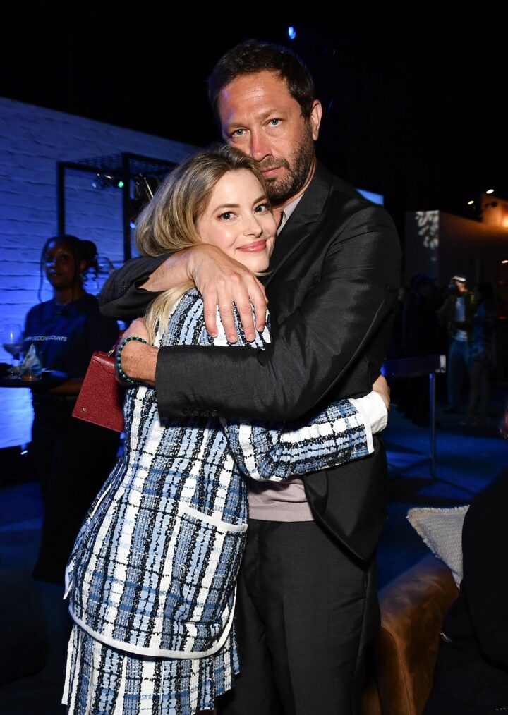 Gillian Jacobs and Ebon Moss-Bachrach at 'The Bear' Season 3 premiere after party