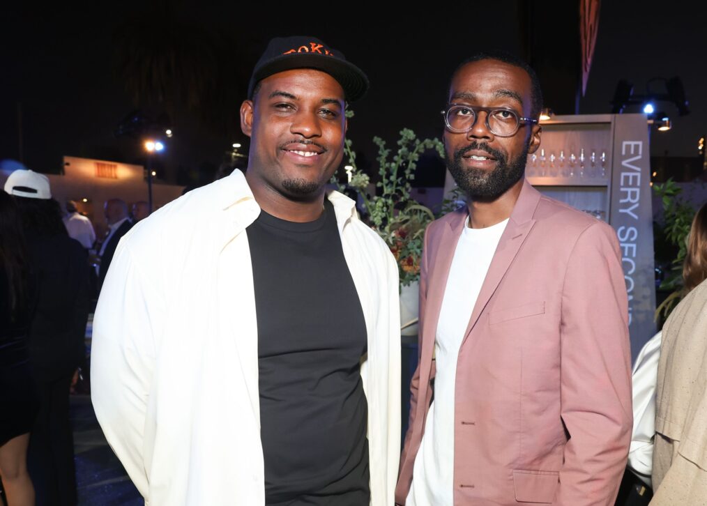 Lionel Boyce and Corey Hendrix at 'The Bear' Season 3 Premiere party