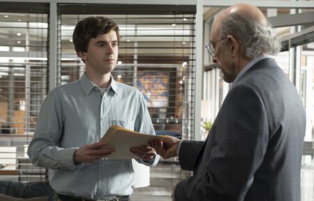 Freddie Highmore and Richard Schiff in 'The Good Doctor' Season 7