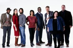 Ron Cephas Jones, Mandy Moore, Milo Ventimiglia, Susan Kelechi Watson, Sterling K. Brown, Justin Hartley, Chrissy Metz, and Chris Sullivan for 'This Is Us' Season 1