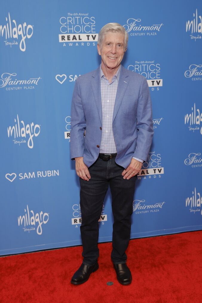 Tom Bergeron at the 2024 Critics Choice Real TV Awards