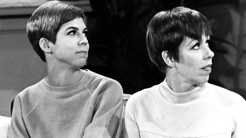 Vicki Lawrence and Carol Burnett