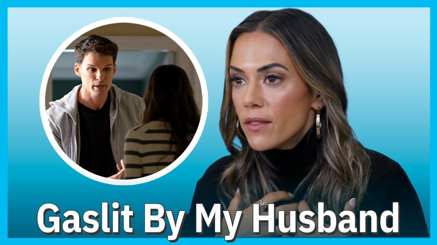 Jana Kramer speaking about 'Gaslit By My Husband: The Morgan Metzer Story' with TV Insider