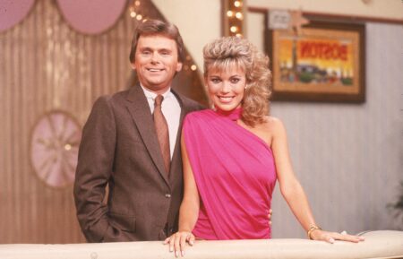 Pat Sajak and Vanna White on 'Wheel of Fortune'