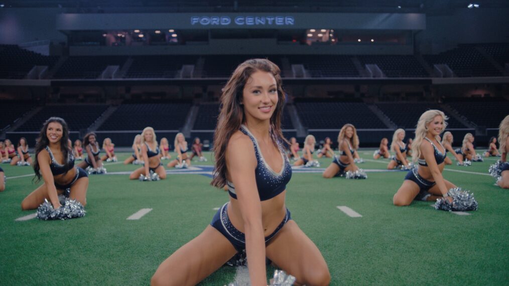 Kelcey in 'America's Sweethearts: Dallas Cowboys Cheerleaders' on Netflix