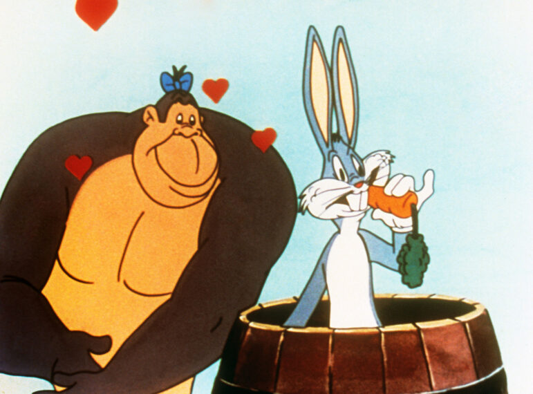 GORILLA MY DREAMS, Gruesome Gorilla, Bugs Bunny, 1948