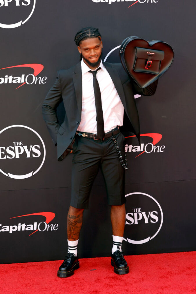 Damar Hamlin attends the 2024 ESPY Awards at Dolby Theatre on July 11, 2024 in Hollywood, California