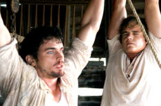 Matt Bomer and Taylor Handley in The Texas Chainsaw Massacre: The Beginning