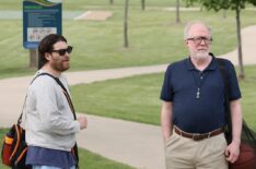 Adam Pally as Danny, Tracy Letts as Mitch in Mr. Throwback - Season 1