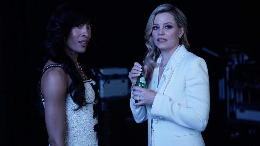 Michaela Jaé 'MJ' Rodriguez as Marine and Elizabeth Banks as Hope in Skincare