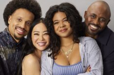 Jason Fordham, Mandie Taketa, Maile Brady, Wayne Brady in 'Wayne Brady: The Family Remix'