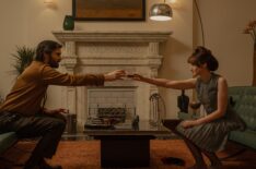 Jim Sturgess as Alan Marchand and Julia Garner as Terry Gionoffrio for 'Apartment 7A'