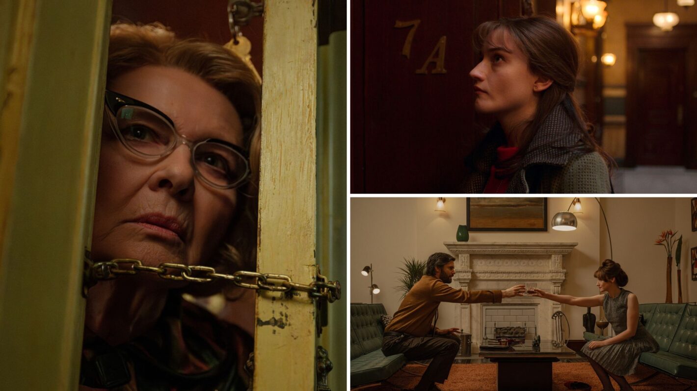 Dianne Wiest, Julia Garner, and Jim Sturgess star in Paramount+'s 'Rosemary's Baby' prequel 'Apartment 7A'