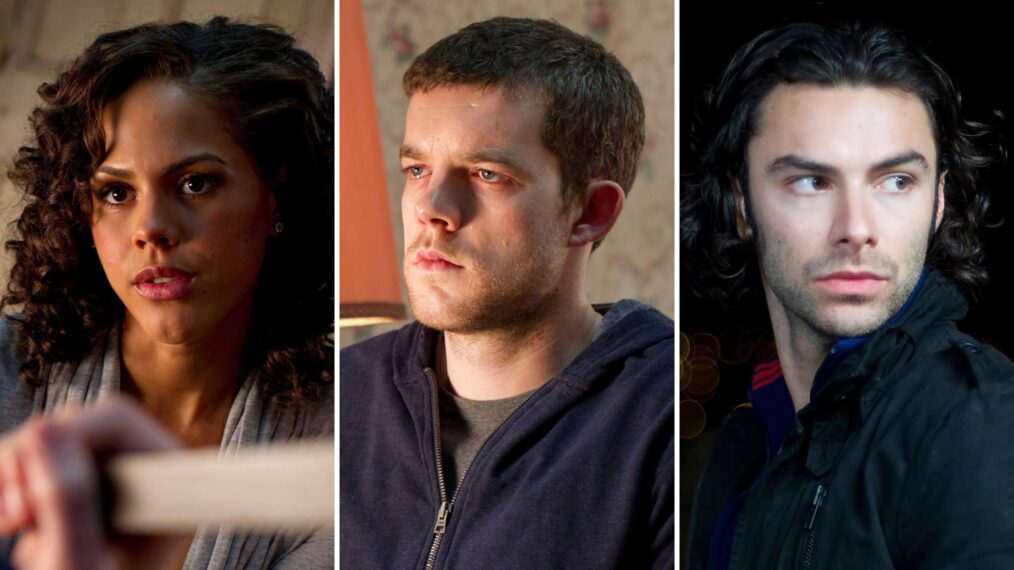 Lenora Crichlow, Russell Tovey, and Aidan Turner in 'Being Human'
