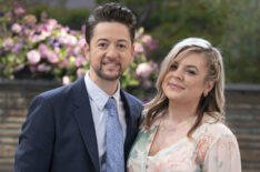 Bradford Anderson and Kirsten Storms as Spinelli and Maxie on 'General Hospital'
