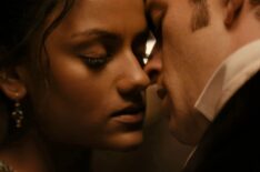 Simone Ashley and Jonathan Bailey in 'Bridgerton' Season 2
