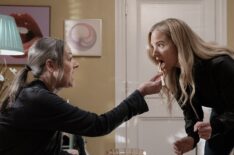Paget Brewster as Emily Prentiss and A.J. Cook as Jennifer ‘JJ’ Jareau in 'Criminal Minds: Evolution' Season 17 Episode 6 'Message in a Bottle'
