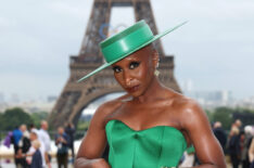 Cynthia Erivo attends the red carpet ahead of the opening ceremony of the Olympic Games Paris 2024 on July 26, 2024 in Paris, France.