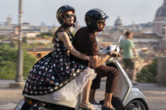 Lily Collins as Emily, Eugenio Franceschini as Marcello in 'Emily in Paris' Season 4