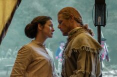 Caitriona Balfe and Sam Heughan in 'Outlander' Season 7
