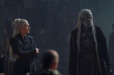 Eve Best and Steve Toussaint in 'House of the Dragon' Season 2