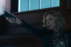 Christine Lahti as Sheryl Luria in 'Evil 'Season 4 Episode 10 'How to Survive a Storm'