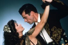 Finola Hughes, Ian Buchanan as Anna and Duke on 'General Hospital'