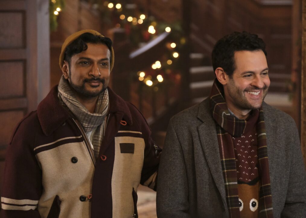Utkarsh Ambudkar and Andrew Leeds in 'Ghosts' - 'The Christmas Spirit: Part Two'