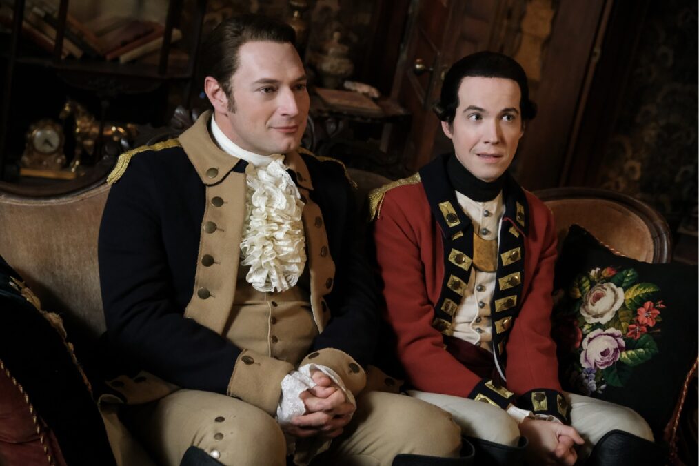 Brandon Scott Jones and John Hartman in 'Ghosts'