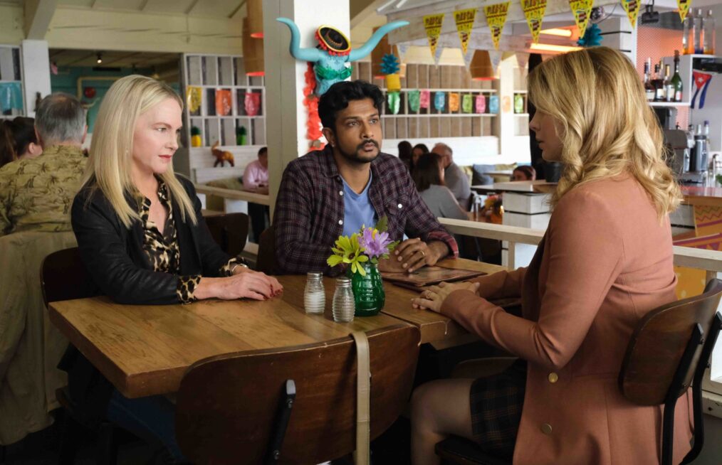 Rachael Harris and Utkarsh Ambudkar in 'Ghosts' - 'Sam's Mom'