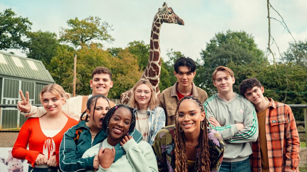 Rhea Norwood, Tobie Donovan, Leila Khan, Corinna Brown, Kizzy Edgell, Will Gao, Yasmin Finney, Kit Connor, Joe Locke for 'Heartstopper' Season 3
