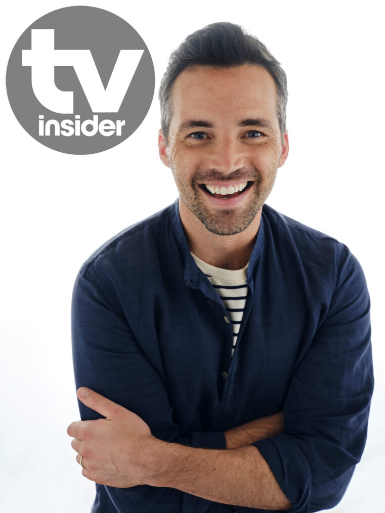Ian Harding of 'Holidazed' at TV Insider's studio at Summer TCA 2024