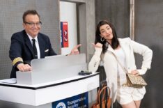 Tom Arnold and Jacqueline MacInnes Wood on 'Bold and the Beautiful'