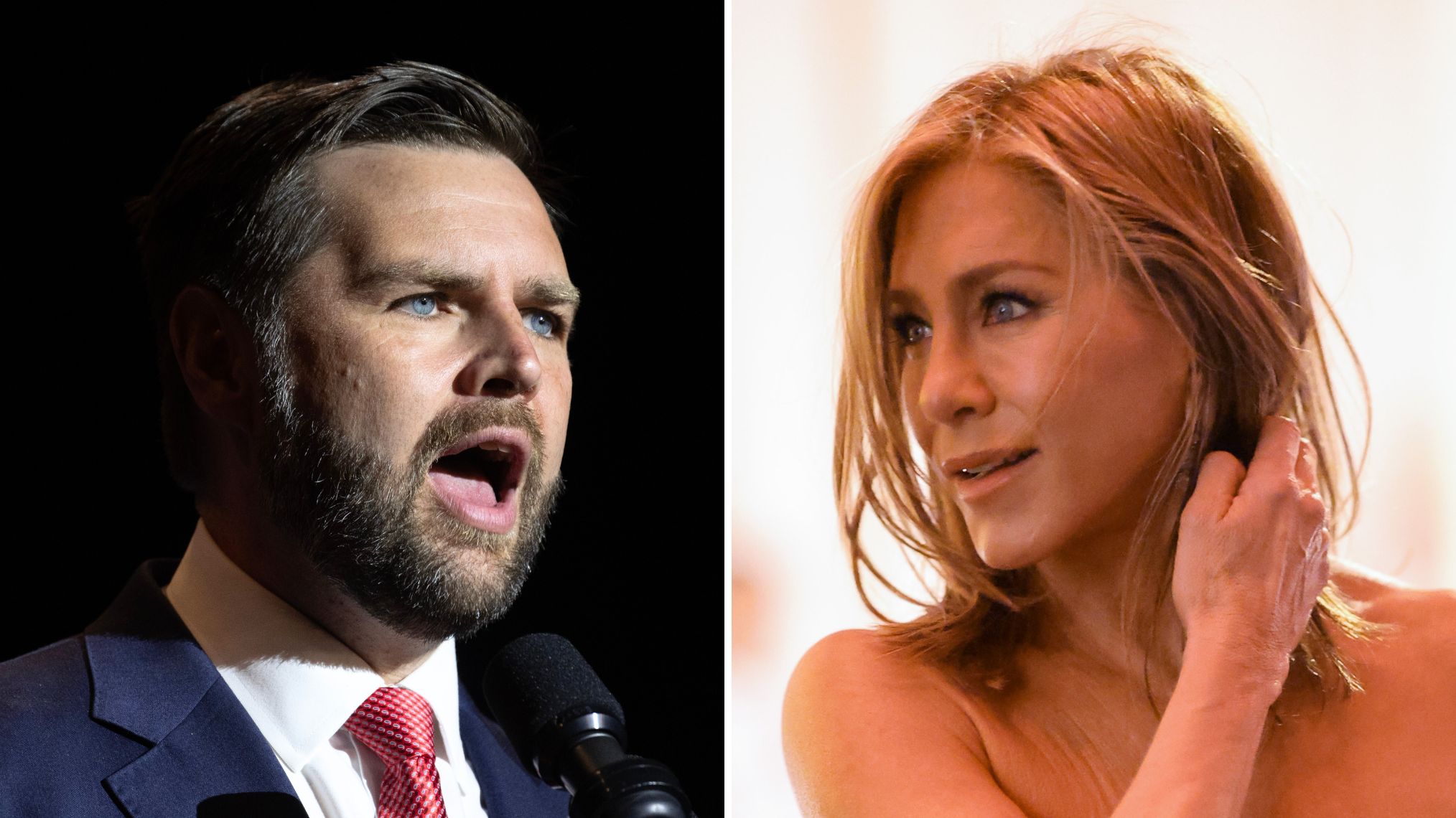 JD Vance Claps Back at Jennifer Aniston in Their Feud Over ‘Childless Cat Ladies’ JD Vance Claps Back at Jennifer Aniston in Their Feud Over ‘Childless Cat Ladies’