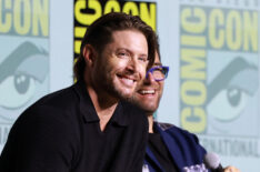 Jensen Ackles and Antony Starr attend the 2024 Comic-Con International - Let's Hear It For Prime Video's 'The Boys' Panel at San Diego Convention Center
