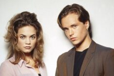 Rebecca Herbst, Jonathan Jackson as Elizabeth & Lucky on 'General Hospital'